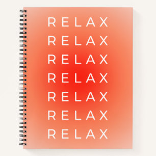 Relax Relax Gradient Notebook