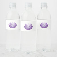 Relax Restore Renew Purple Lotus Flower