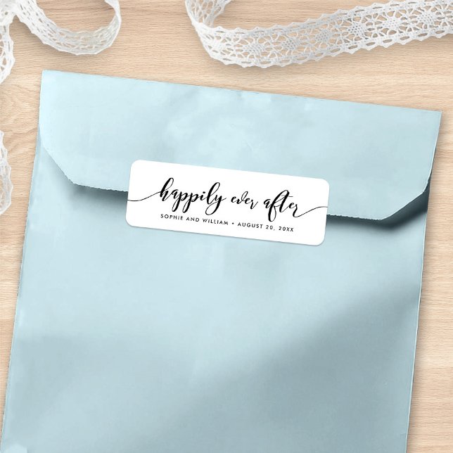 Relax Script Happily Ever After Wedding Favor (Creator Uploaded)
