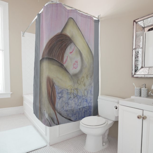 RELAX shower curtain | m3galleryStudio (In Situ)