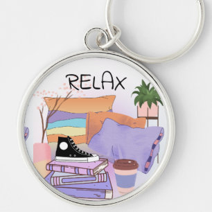 RELAX , TEEN ROOM KEYCHAIN