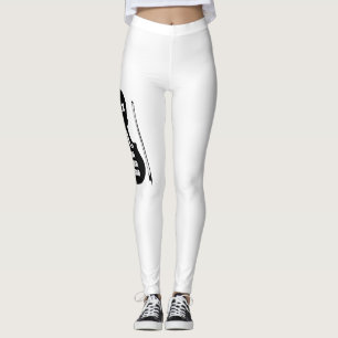 Relax The Violin Player is Here Leggings