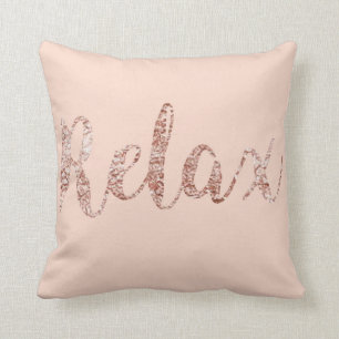 Relax Throw Pillow