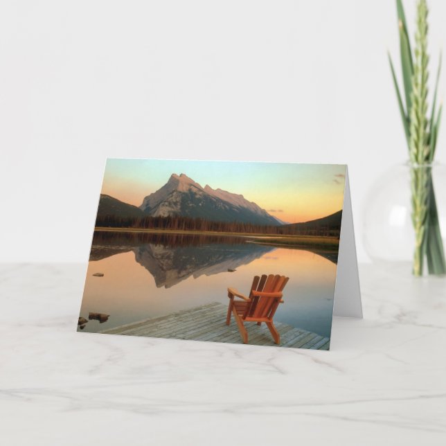 Relaxation Greeting Card (Front)