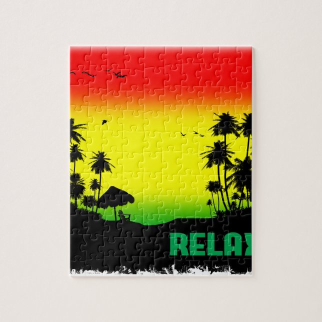 relaxation rasta jigsaw puzzle (Vertical)