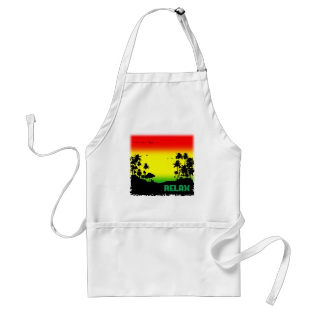 relaxation rasta standard apron (Front)