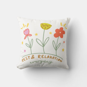 Relaxation Throw Pillow