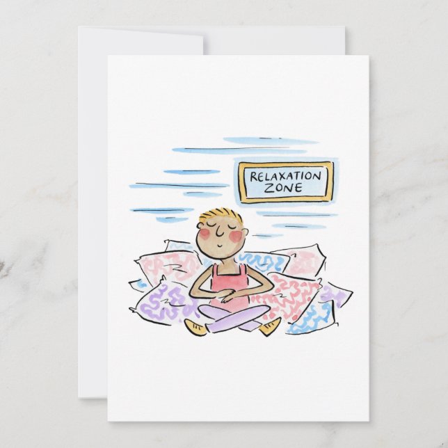 Relaxation Zone Invitation (Front)