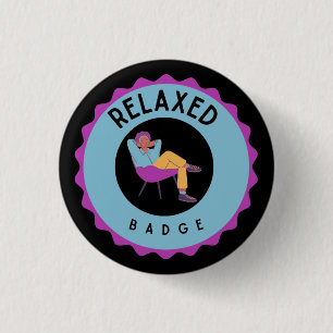Relaxed 1 Inch Round Button