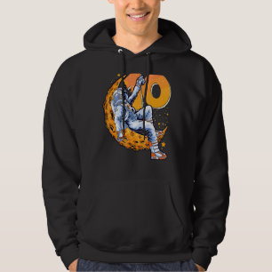 Relaxed Astronaut 10th Birthday Boy Girl 10 Years  Hoodie