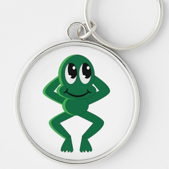 RELAXED FROG KEYCHAIN (Front)