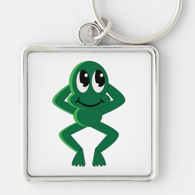 RELAXED FROG KEYCHAIN (Front)