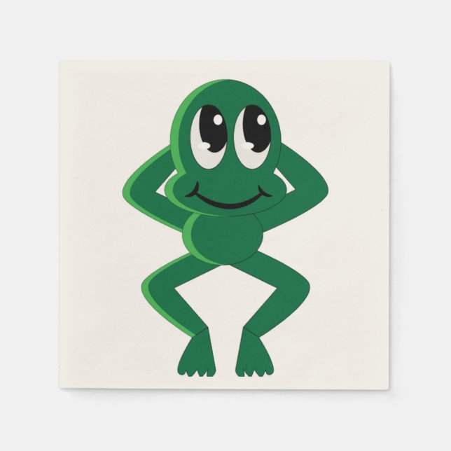 RELAXED FROG NAPKIN (Front)