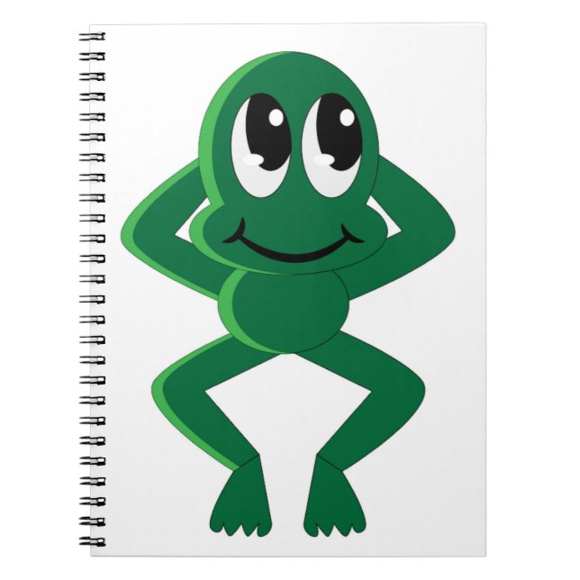 RELAXED FROG NOTEBOOK (Front)