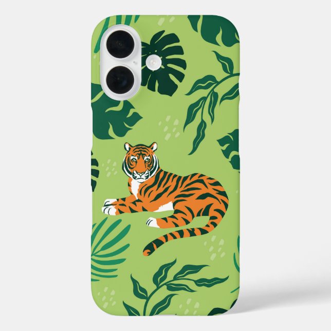 Relaxed Jungle Tiger Case-Mate iPhone Case (Back)