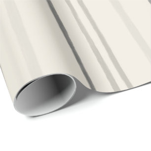 Relaxed Neutral Painterly Stripe Pattern Wrapping Paper