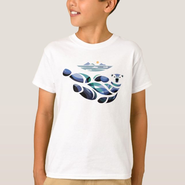 Relaxed Polar Bear T-Shirt (Front)
