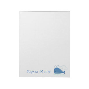 Relaxed Whale  Notepad