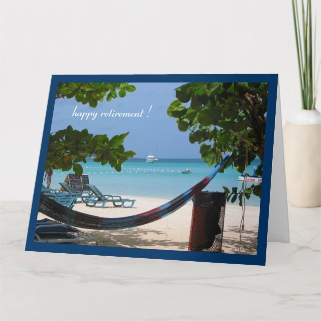 relaxin' retirement big card (Front)