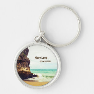 Relaxing Beach Keychain