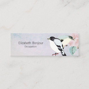 Relaxing Birds PAPER/SIZE/SHAPE OPTIONS - Mini Business Card