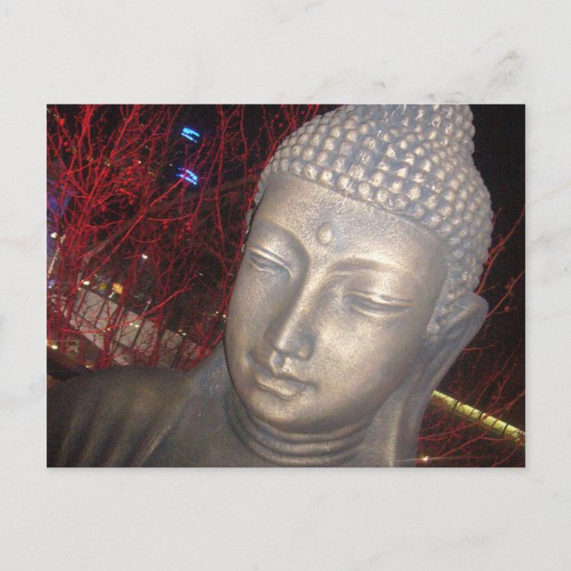 relaxing buddha postcard (Front)