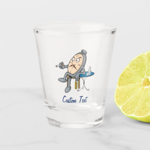 Relaxing Clock Shot Glass