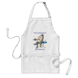 Relaxing clock standard apron