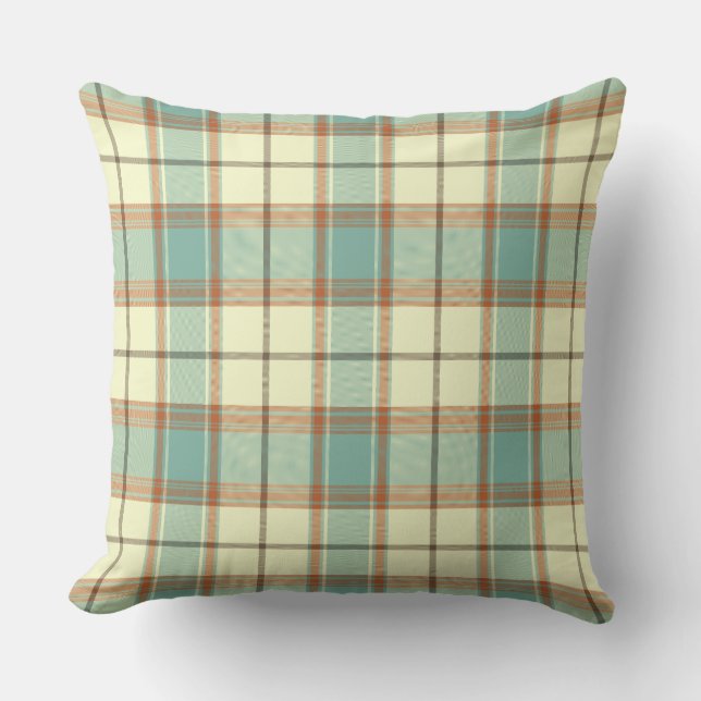 Relaxing Colours Throw Pillow (Front)