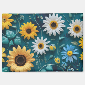 Relaxing flowers to enjoy magnet