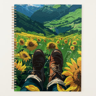 Relaxing in Sunflower Paradise Planner