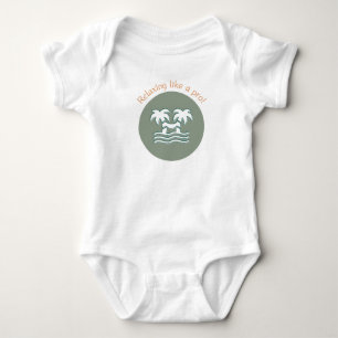 Relaxing Like a Pro Baby Bodysuit