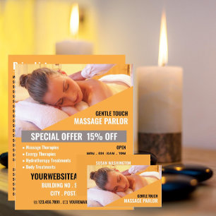 Relaxing Massage, Massage Therapy, Massage Parlour Flyer
