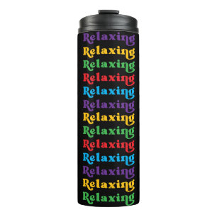 Relaxing, Multi-colour, Thermal Tumbler