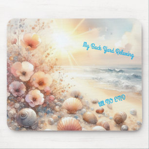 Relaxing on a Beach Somewhere Mouse Pad