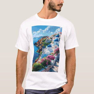 Relaxing Paint by Numbers Picture of Santo - DIY C T-Shirt
