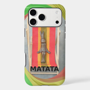 Relaxing Rabbit Hakuna Matata Vector Artwork