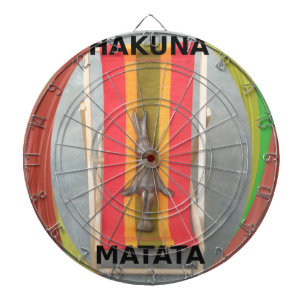 Relaxing Rabbit Vector Artwork Print Design Dartboard