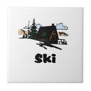 Relaxing Ski Lodge Tile