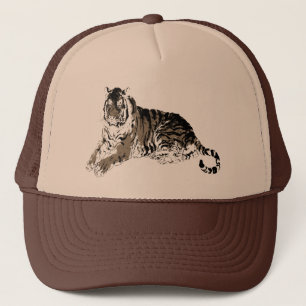Relaxing Tiger Hat