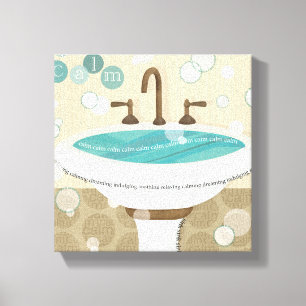 Relaxing Water Canvas Print