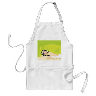 Relaxing Zen Spa Woman Tropical Wellness Standard Apron