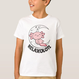 Relaxolotl Axolotl Lovers, Cute Animals Relax T-Shirt