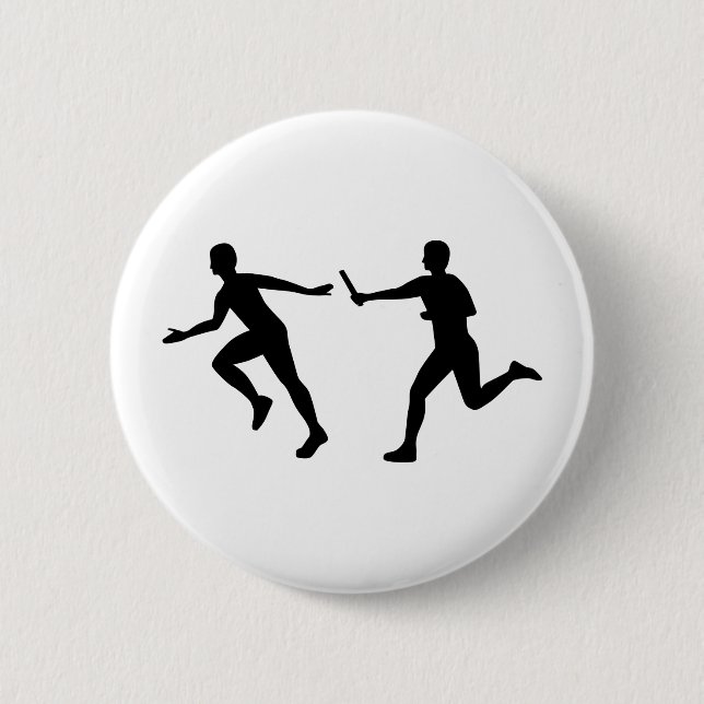 Relay race 2 inch round button (Front)