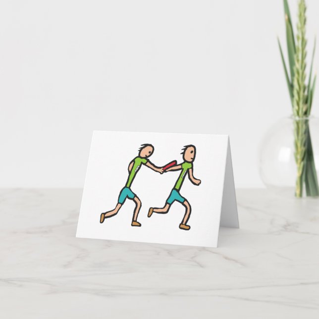 Relay Race Card (Front)