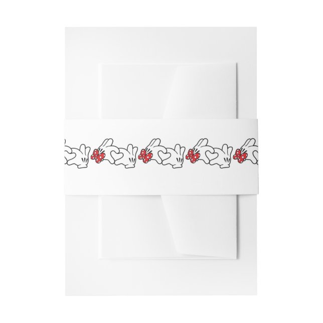 Release Banner Invitation Belly Band (Front Example)