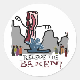 Release the Baken! Classic Round Sticker