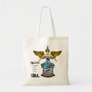 Release the Bird Caged Within Your Soul Tote Bag