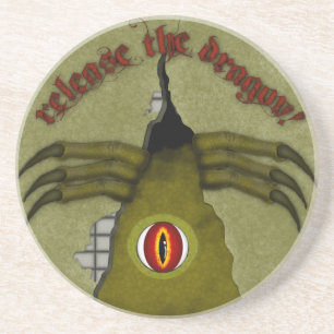 Release The Dragon! Digital Art Coaster