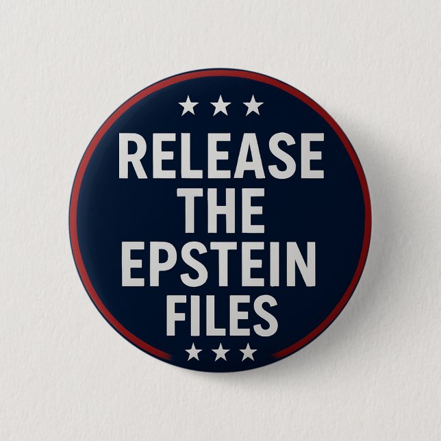 Release the Epstein Files 2 Inch Round Button (Front)